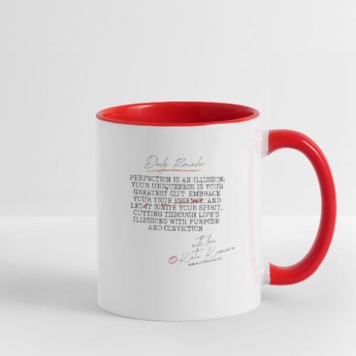 Daily Reminders Series #2 - Contrast Coffee Mug