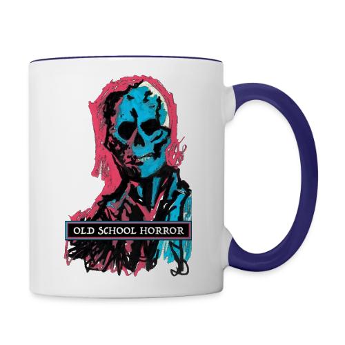 Old School Horror - Tasse bicolore