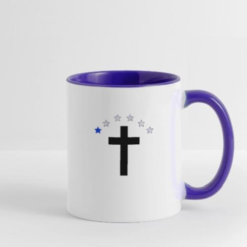 Faith KID Cross Logo - Contrast Coffee Mug