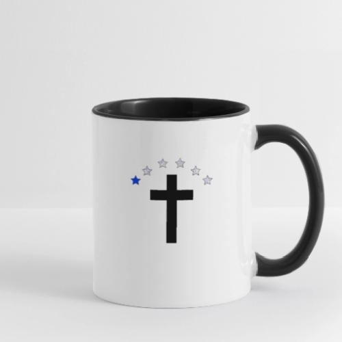 Faith KID Cross Logo - Contrast Coffee Mug
