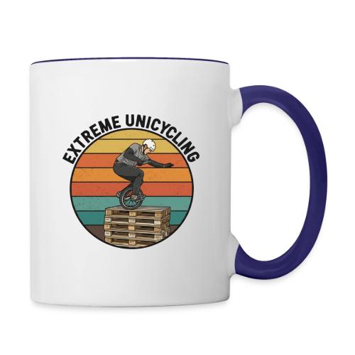 Extreme Unicycles - Contrast Coffee Mug