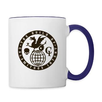 The Guild of Calamitous Intent - Contrast Coffee Mug - white/cobalt blue - Right