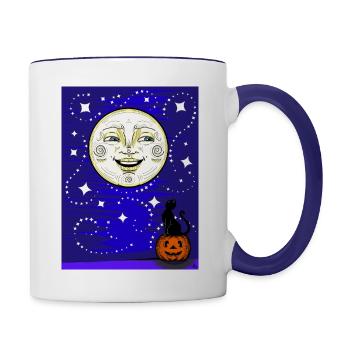 Somebody to Love - Contrast Coffee Mug - white/cobalt blue - Right