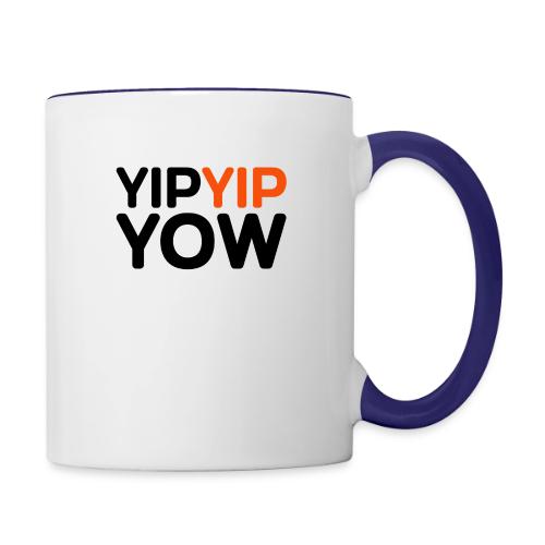 yipyip yow - Contrast Coffee Mug