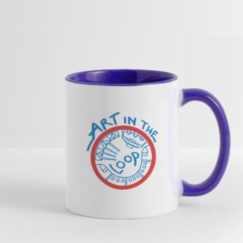Art in the Loop Complete Logo - Contrast Coffee Mug