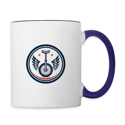 The Spirt of Unicycling - Contrast Coffee Mug