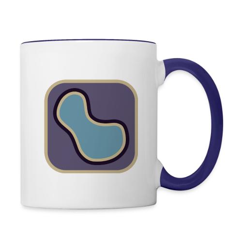 napari hat and mug design - Contrast Coffee Mug