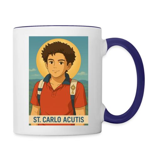 St. Carlo Acutis - Contrast Coffee Mug