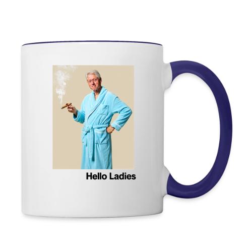 20250129 hello ladies one f8a6f537 bd92 4bd9 ad - Contrast Coffee Mug