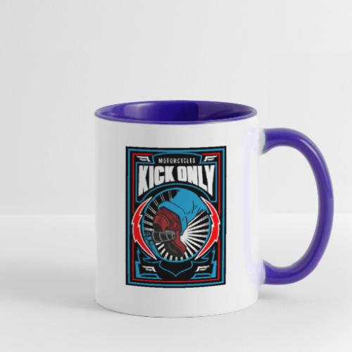 Motorcycles Kick Only - Contrast Coffee Mug