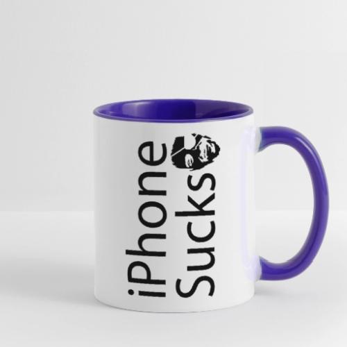 iPhone Sucks - Contrast Coffee Mug