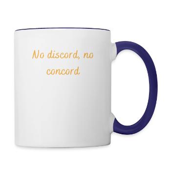 original - Contrast Coffee Mug - white/cobalt blue - Right