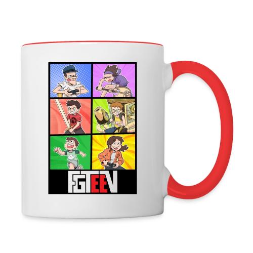 FGTeeV Comic Fam - Contrast Coffee Mug