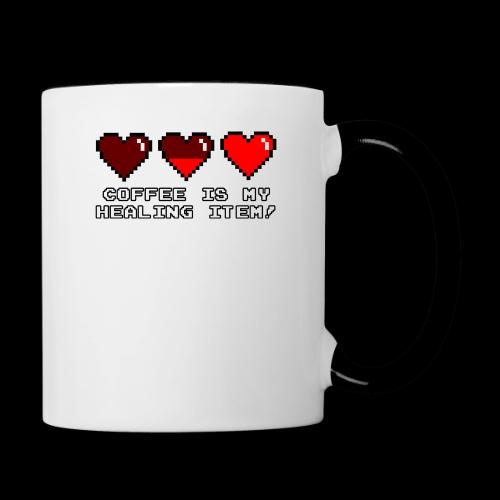 Coffee healing - Contrast Coffee Mug