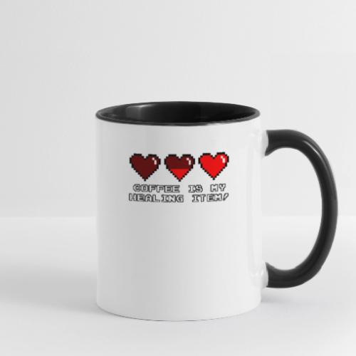 Coffee healing - Contrast Coffee Mug
