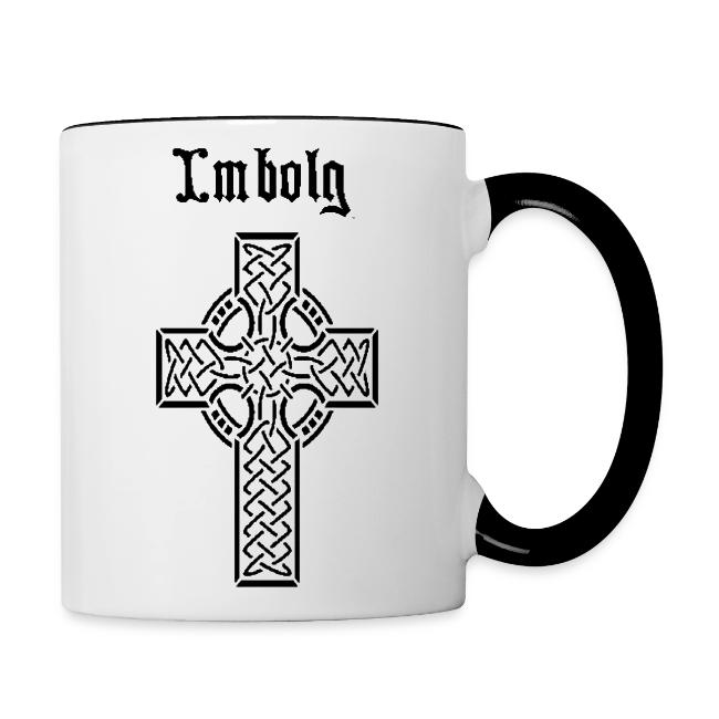 Imbolg Black Logo and Cross
