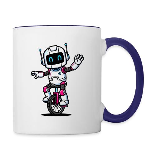 Futuristic Robot - Contrast Coffee Mug
