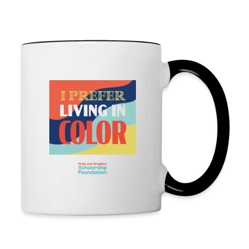 Living In Color - Contrast Coffee Mug