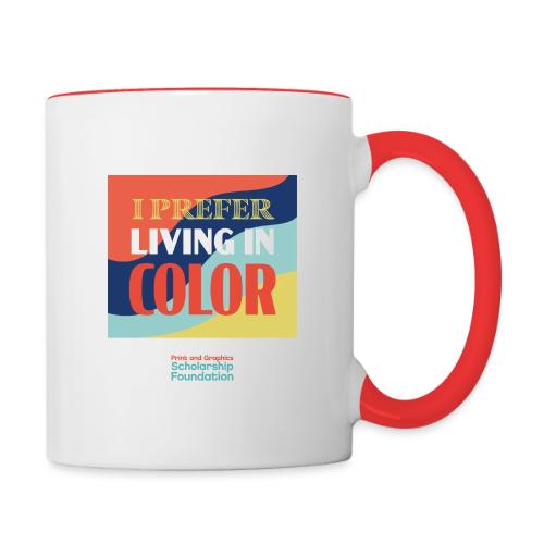 Living In Color - Contrast Coffee Mug
