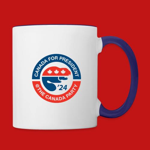 Canada for President 2024 - Contrast Coffee Mug