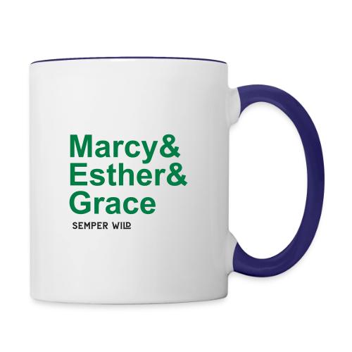 Semper Wild Marcy & Ester & Grace - Contrast Coffee Mug