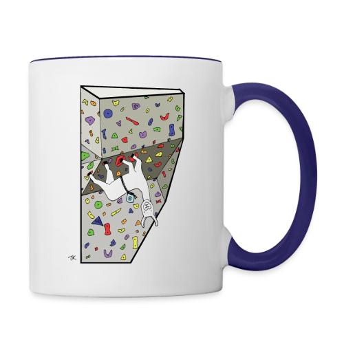 Llamour climbs - Contrast Coffee Mug