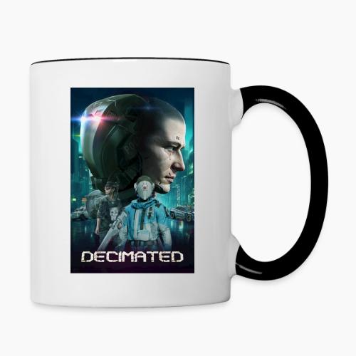 Decimated Poster City - Contrast Coffee Mug