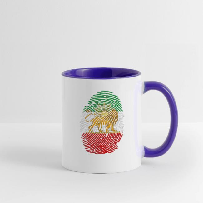 Iranian Finger Print Flag