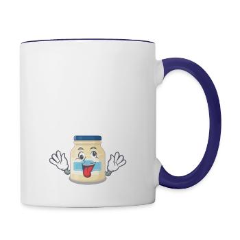Happy Cinco De Mayo - Contrast Coffee Mug - white/cobalt blue - Right