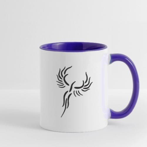 Black Phoenix - Contrast Coffee Mug