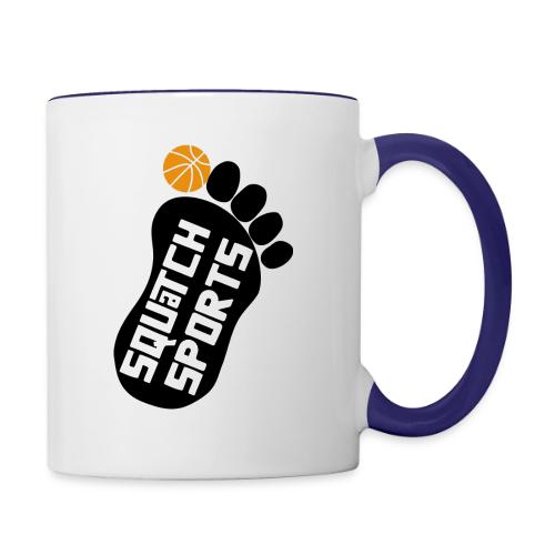 Squatch foot - Contrast Coffee Mug