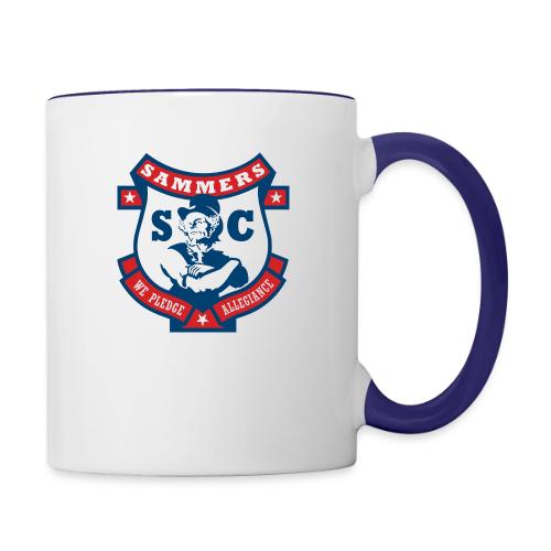 sammers on white png - Contrast Coffee Mug