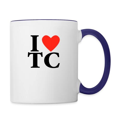 ILTC - I Love Tahoe City - Contrast Coffee Mug