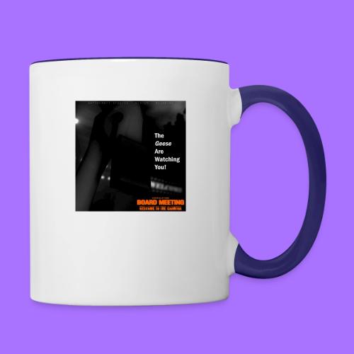 The Geese are Watching You (Album Cover Art) - Contrast Coffee Mug