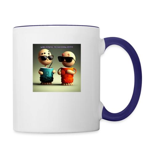 Welcome to Smoon City - Contrast Coffee Mug