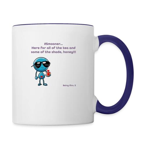 Smoon City 11_Here for the tea - Contrast Coffee Mug
