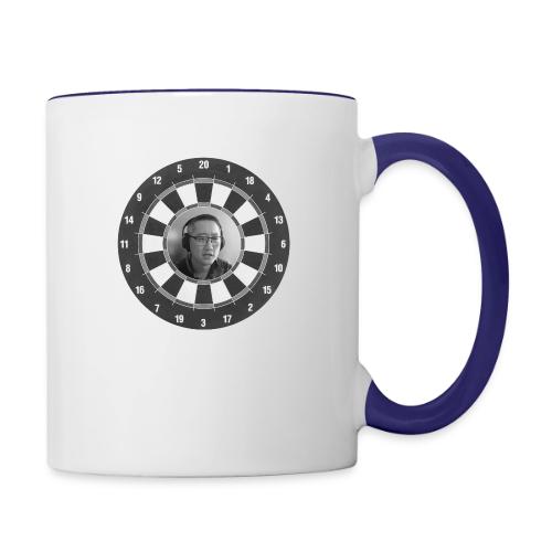 Producer Jay on a Dartboard - Contrast Coffee Mug