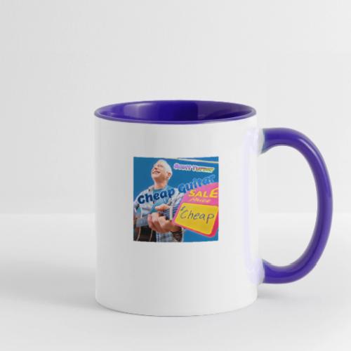 Cheap Guitar Album Cover Art - Contrast Coffee Mug
