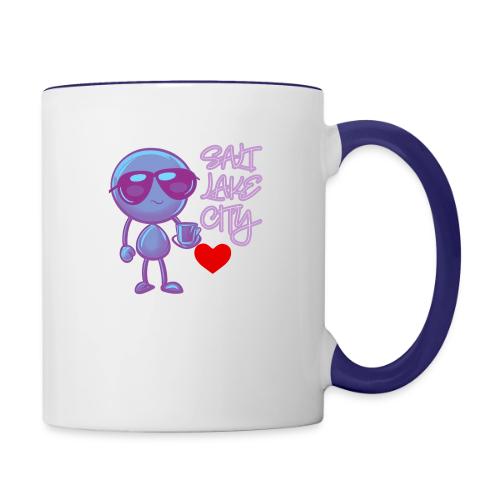 Smoon City 19 Salt Lake City - Contrast Coffee Mug