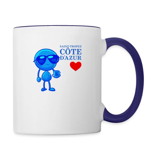 Smoon City_Saint Tropez Côte d'Azur - Contrast Coffee Mug
