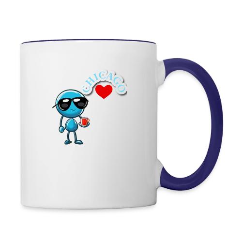 Smoon City_Chicago - Contrast Coffee Mug