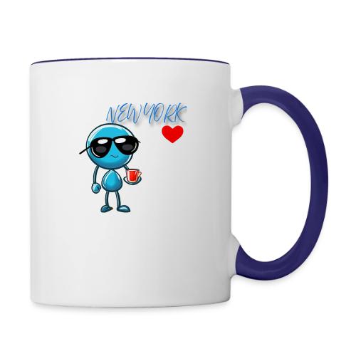 Smoon City_New York - Contrast Coffee Mug
