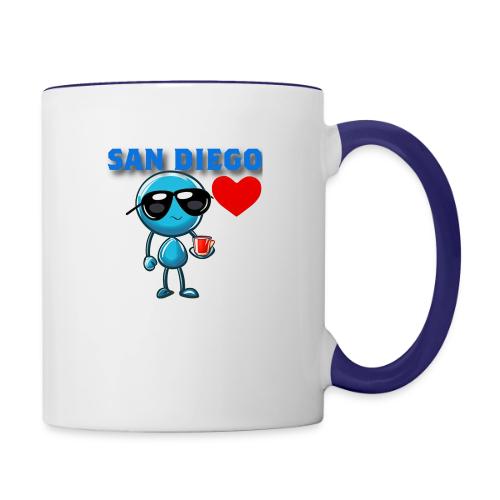 Smoon City_San Diego - Contrast Coffee Mug