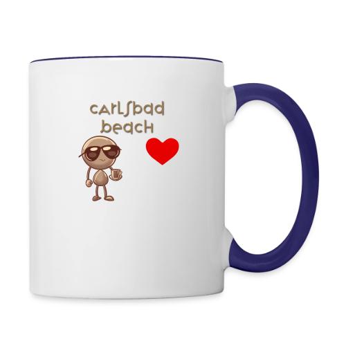 Smoon City_Carlsbad Beach - Contrast Coffee Mug