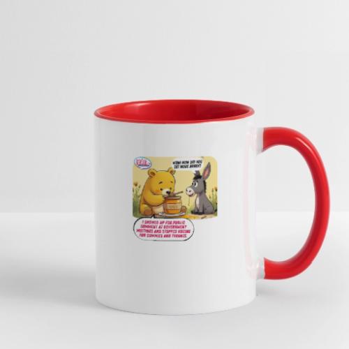 Honey Bear - Fire Tyrants - Contrast Coffee Mug