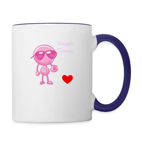 Smoon City_Viareggio Tuscany Pink - Contrast Coffee Mug