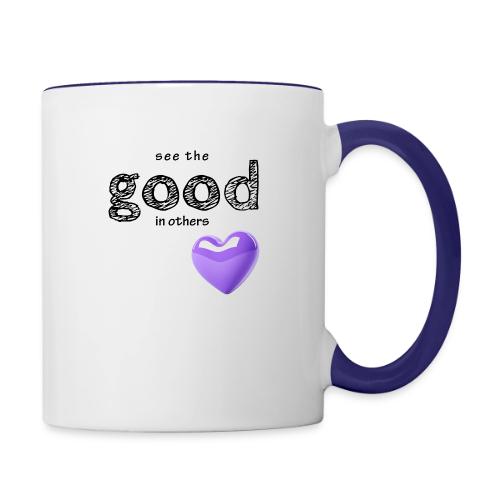 Smoon City_See the Good in Others - Contrast Coffee Mug