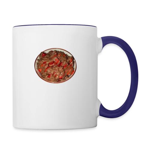 Viral Strawberries Tee - Contrast Coffee Mug