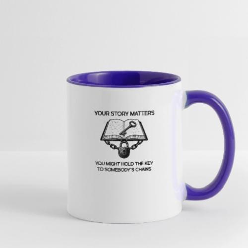Your Story Matters - Contrast Coffee Mug