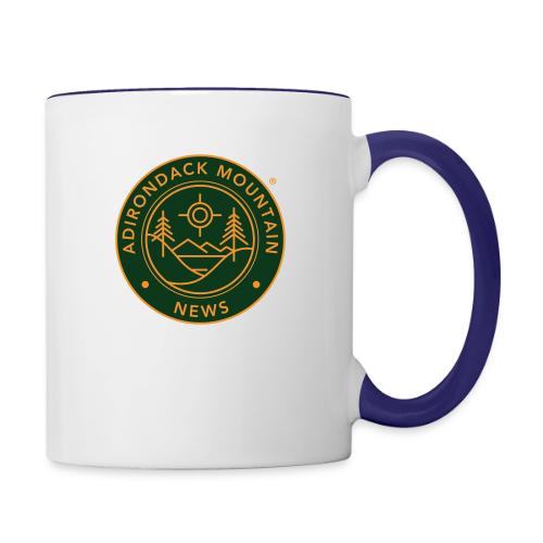 Adirondack Mountain News Classic Green Logo - Contrast Coffee Mug